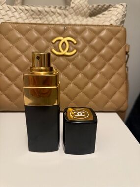 Vintage Chanel N5 perfume bottle